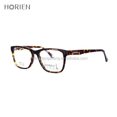 China Luxury Demi Brown Acetate Women Optical Eyeglass Frames Reading Glasses for sale