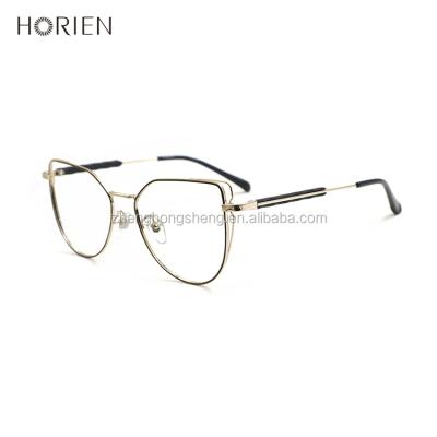 China Japanese Gold TR90 Optical Glass Frames Classic Design Reading Glass for sale