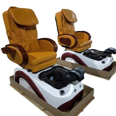 China Modern  Luxury Dongpin Beauty Nail Supply Furniture Vibration Massage Modern Portable Whirlpool Magnet Jet Pedicure Spa Chair For Sale for sale