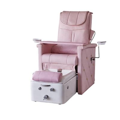 China Modern  Luxury Dongpin Cheap Price Beauty Salon Furniture Portable Movable Pipeless Whirlpool Spa Massage Manicure And Pedicure Chair for sale