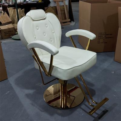 China Factory Sale Modern Chinese Dongpin Equipment Sets Cheap Salon Chairs And Classic Hairdresser Chair Barber Shop Furniture for sale