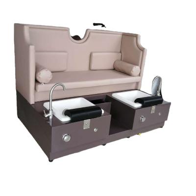 China Dongpin Modern Luxury Pedicure And Foot Massager Chair, Beauty Salon Removable Ceramic Pedicure Sneak FRP Heating Tub for sale