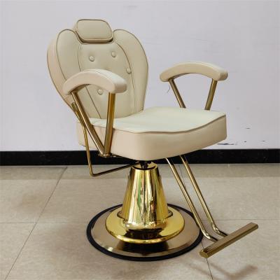 China Dongpin Modern Barber Good Man Barber Chair Salon Equipment And Extended Hydraulic Furniture Chair For Salon Price for sale