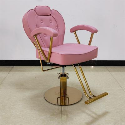 China Dongpin Good Quality Modern Factory Directly For Professional Barber Chairs Salon Equipment Stylist Salon Furniture Hair Chair for sale