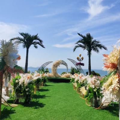 China 2021 New Design Environmental Friendly Wedding Artificial Coconut Tree Outside Decoration for sale