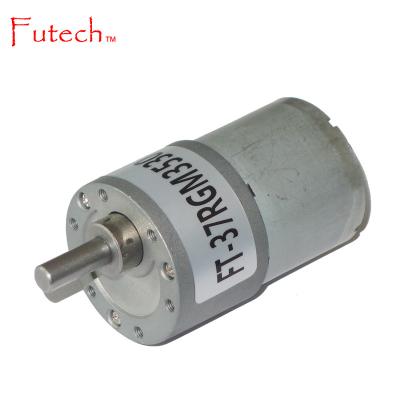 China 37mm 12V 24V Gear Explosion Proof DC Motor for sale