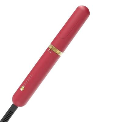 China New Curling Iron LED Display Adjustable Portable Cordless Professional Automatic Hair Curler Low Power Mini Settings Heat Waist for sale