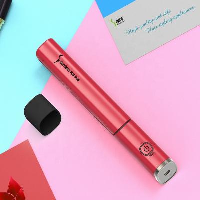 China New Car Styling Best Selling Hair Straightener New Technology Portable Cordless Built-in Heater With 3500mAH Battery for sale