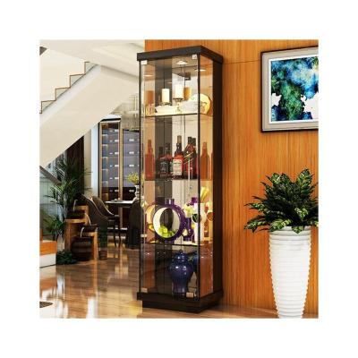 China Aluminum Alloy Display Aluminum Alloy Tempered Glass Cabinet Manufacture Aluminum Alloy Cabinet Furniture Cupboard for sale