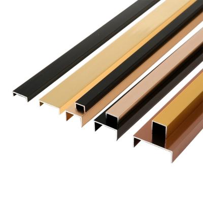 China Modern Interior Decoration Metal Edging Line Stainless Steel Decorative Strip for sale