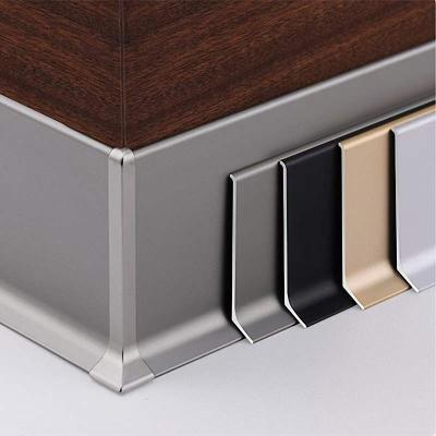 China Modern Home Decor Metal Bordering Line Aluminum Alloy Wall Corner Decoration for sale