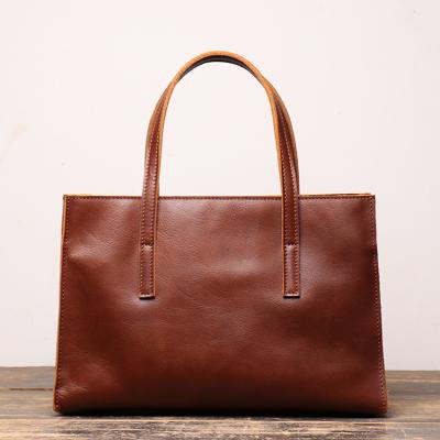 China 2020 fashion 100% genuine leather handbag for women bags for sale