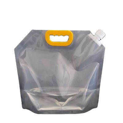 China Shock Resistance Accept Custom Beverage Bag , Liquid Bag With Valve For Soup / BBQ Sauce / Jam for sale