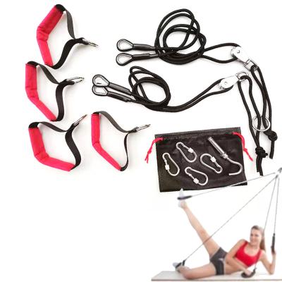 China Durable Latex Tubes Pedal Body Training Workout Yoga Pull Rope Fitness Exercises Resistance Bands Set for sale