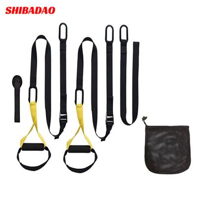 China Fitness Durable Exercise Trainer Resistance Body Weight Strap Hanging Strap Hanging Trainer Fitness Straps Suspension for sale