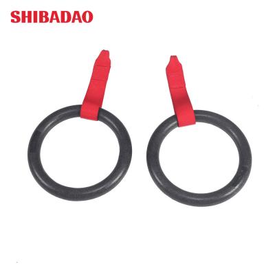 China Durable Adjustable Straps Pull Up Gym Fitness Exercise Rings For Sale for sale