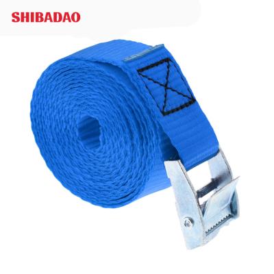 China Doing Cargo Lashing Tie 25mm Best 1 Inch Cargo Lashing Strap Nylon Cargo Metal Tie Down Belt Strap for sale