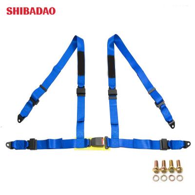 China Long Durability Universal Vehicle Racing 4 Point Auto Car Seat Belt Safety Harness for sale