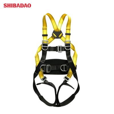 China Fall Protection Equipment Back Support Belts Full Body Harness Construction Safety Harness with Waist Protector for sale