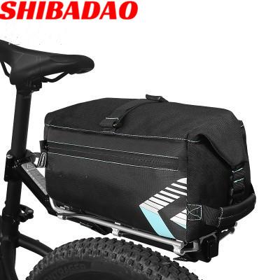 China Durable Waterproof Bicycle Storage Trunk Bag Bicycle Carrier Luggage Bag Recycling Rear Pannier for sale