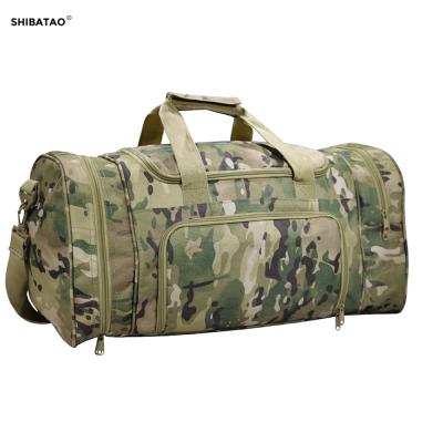 China Mountain Waterproof Custom Outdoor Duffel Bags Luggage Moving Bag With Shoes Compartment for sale