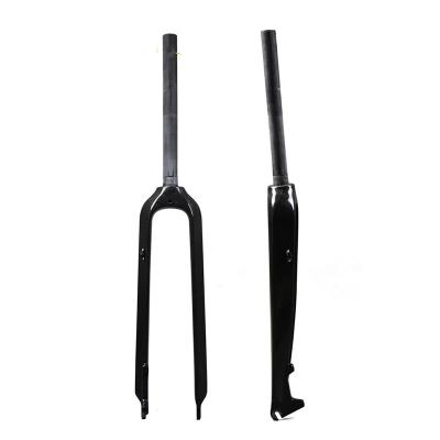 China Mountain Bikes 2020 New 26/27.5/29inch Carbon MTB Fork Carbon Fiber Mountain Bike 3K Straight Fork Tupe Full/Racing Forks 1-1/8