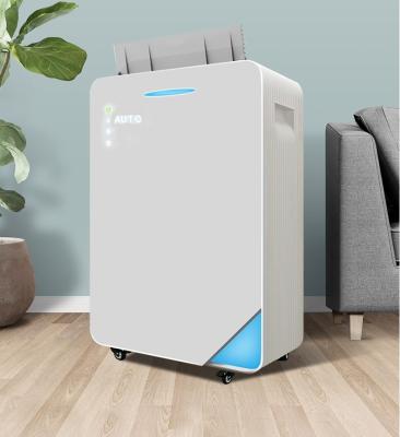 China Hotel Portable Intelligent H13 HEPA Purification Filter Home Room Air Filter Purifier for sale