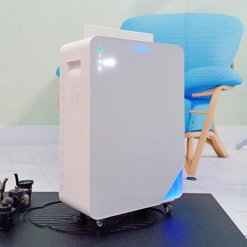 China OEM factory home air purifier cleaner uv light hepa filter electronic air purifier 220v hotel for sale