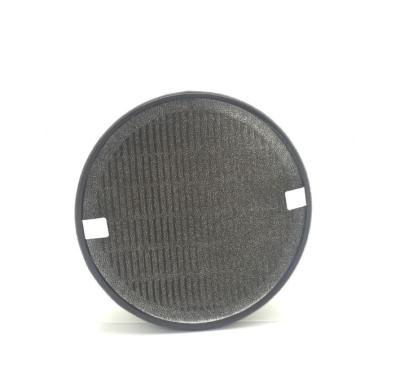 China Hotels 10 Inch Custom Plastic Frame Granular TPU Smoking Activated Carbon Balock Filter Cartridge for sale