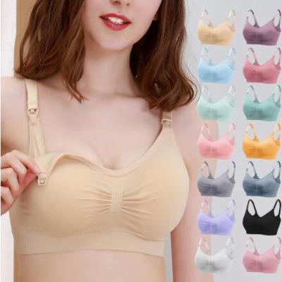 China One-Piece Girls Shape Simple Solid Color Push Up T-shirt Bra Wireless Comfort Women Seamless Bra for sale