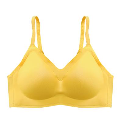 China Fashion Detachable Chest Women's Small Shoulder Strap Seamless Bra One-Piece Gathering All-match Beautiful Back for sale