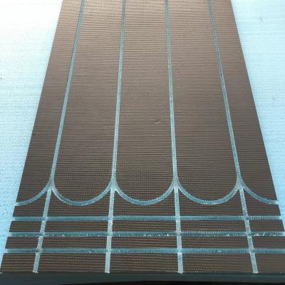 China Modern Grooved XPS Tile Backer Board For Water Pipe Heating for sale