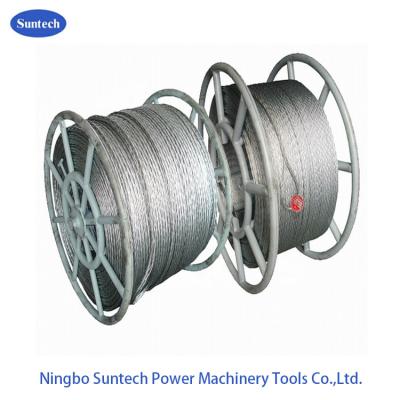 China Hexagon Galvanized Cable Pulling Device Anti Twist Wire Rope Wire Rope With 6 Squares for sale