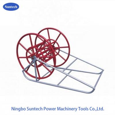 China ISO 15101 59kg Hydraulic Tensioner Electrical Cable Reel Stands For Overhead Line for sale