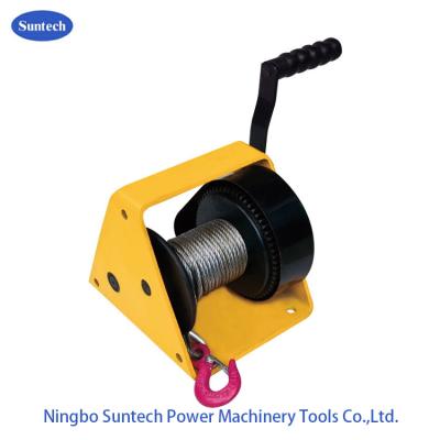 China Worm Gear Drive Winch , GR300 Small Boat Hand Gear Winch for sale