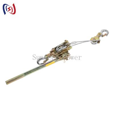 China 30KN Ratchet Cable Puller Ratchdt Withdrawing Wire Tighter for sale