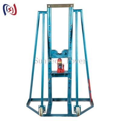 China Conductor Drum Stand With Brake Device Prevents Toppling And Friction Braking for sale