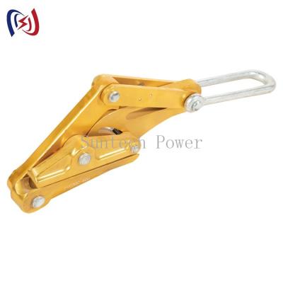 China Aluminum Alloy Insulated Conductor Gripper Come Along Clamp Stringing Tools for sale