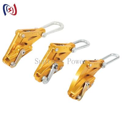 China Insulated Conductor Gripper Cable Pulling Clamp Transmission Line Stringing Tools for sale