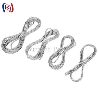 China 15KN 80KN Conductor Mesh Socks Stringing Pulling Grip For Cable Or Wire for sale