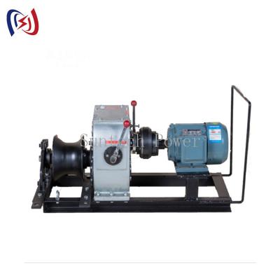 China Gasoline Powered 5RPM Cable Winch Puller for sale