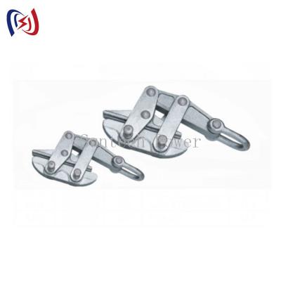 China 30KN SKDS Model Cable Pulling Clamp Earthwire Grip For Power Construction for sale