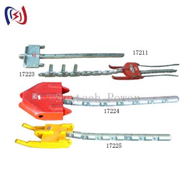 China Four Bundle Conductor Stringing Tools 130KN Cable Pulling Running Board for sale