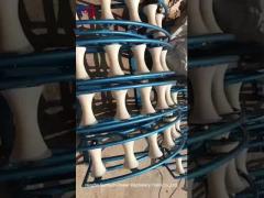 Nylon Sheaves 150mm SHL150C Cable Roller Pulley Three Roller Cable Guide Roller