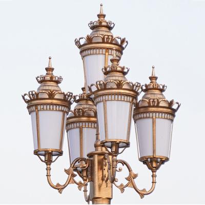 China High Quality Die Cast Aluminum Garden Lamps 3m Royal 5 Lamps For Landscape Street Access for sale