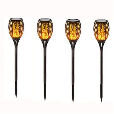 China Garden Fashion Lawn Light Waterproof Solar Flame Torch Light Outdoor Flashing Lights for sale