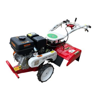 China Farms Two-wheel drive diesel air cooled tillers micro-tillerCultivator tractor power rotary tiller for sale