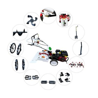 China Hot Sale Mini Farm Garden Tools Gasoline/Diesel Tiller Cultivator Spare Parts for sale