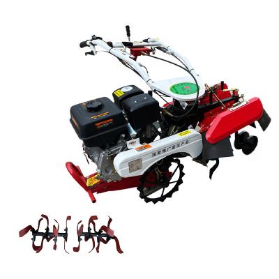 China Farms China CE raising price two wheel hand traktor power weeder mini ratavator rotary cultivator diesel tiller for sale for sale