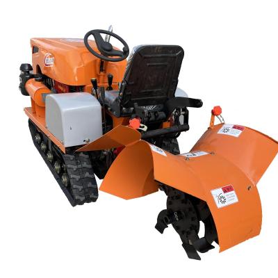 China Farms Air Cooling Cheap Price Single Cylinder Dozer Blade Tractor Front Trail Tractors for sale